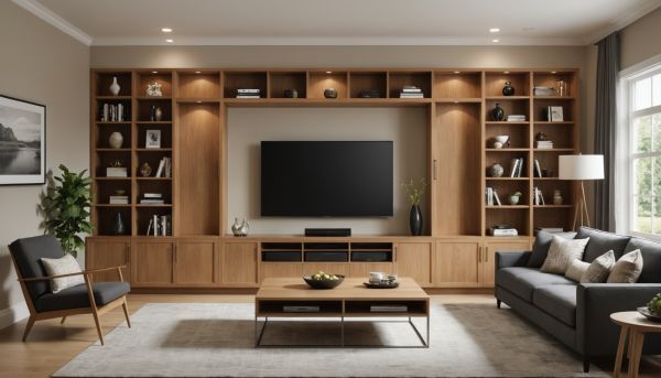 Comment concevoir un meuble TV sur mesure adapté à son salon