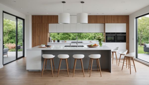 Comment réussir la décoration de sa cuisine ouverte moderne pro