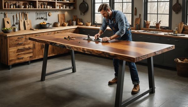 Pourquoi faire fabriquer une table de salle à manger unique ici