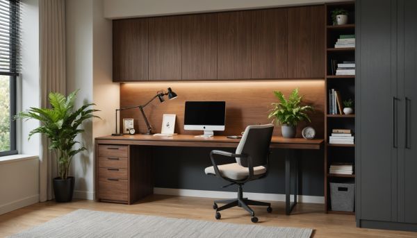 Quel bureau sur mesure intégrer dans une chambre d ami design