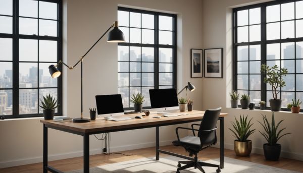 Quel lampadaire articulé adopter pour illuminer le bureau pro